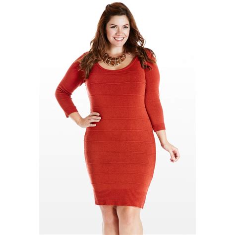 sweater dresses for plus size women